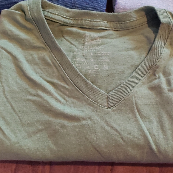 Stylish V Neck Colored tee shirts - Picture 6 of 6